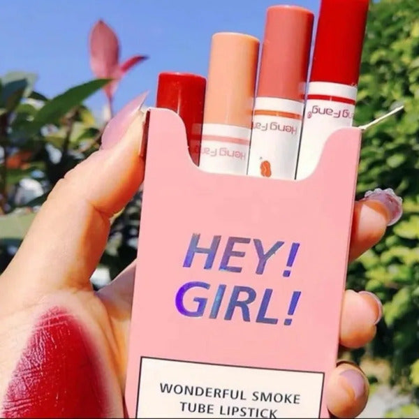 Hey Girl Pack Of 4 Smoke Lipstick